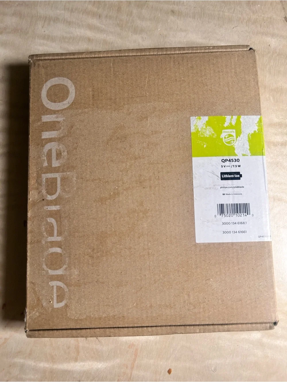 Philips Norelco OneBlade 360 Connected Face & Body Trimer (Model QP4530)